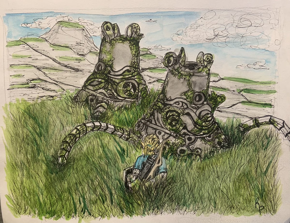 RachFaintSmile's tweet photo. Happy 5th anniversary to BOTW😭!! Found this game at the beginning of the pandemic and it became such a security blanket for me. So thank you for everything!🥺 #BreathoftheWild #BotW5th https://t.co/iBEDFdJn08