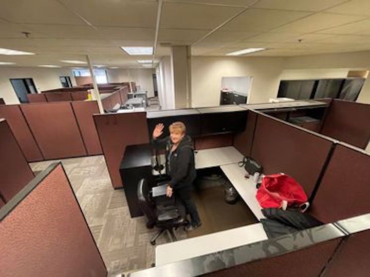 ShredRight's tweet photo. Mary Powers (the project manager for IT destruction services) is celebrated her eighth year of employment yesterday! Drop a 🎉  in the comments to help congratulate her! We appreciate all her hard work and dedication to Shred Right. https://t.co/zhfNR8wsMW