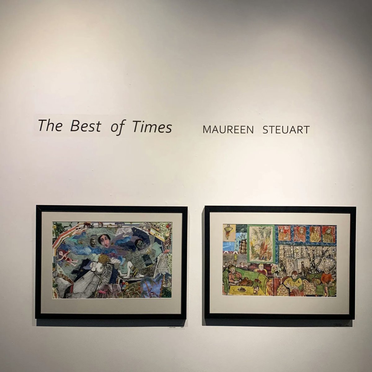 It’s Showtime! 
Come out THIS EVENING to see our 3 new exhibitions! 
OPENING RECEPTION is at 7-9:30pm. These exhibitions showcase a variety of techniques from chine collé, to collage, and comics. There is something for everyone to enjoy.  
#galleryexhibition #openingreception