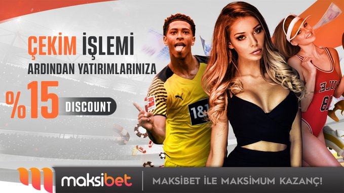 🏦 Çekim İşlemi Ardından Yatırımlarınıza %15 DİSCOUNT

📳t.me/maksibettr

🎁 Kazandıran  Link : bit.ly/MaksibetPlus