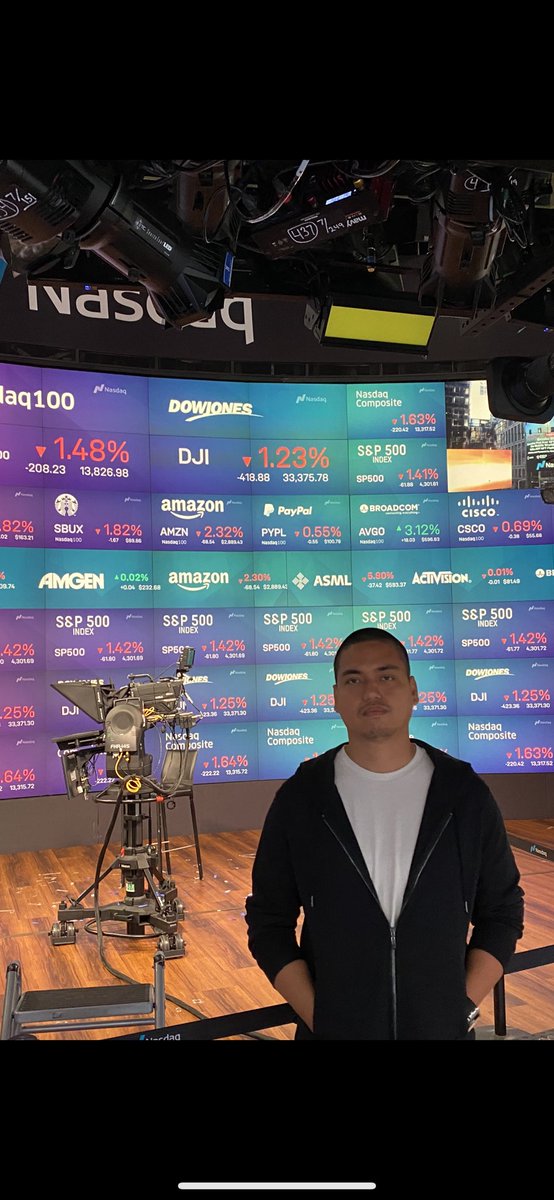 NewToTheStreet's tweet image. Justin Waia'u Co-Founder of ⁦@LGCYNetwork⁩ at ⁦@Nasdaq⁩ market site for ⁦@NewToTheStreet⁩