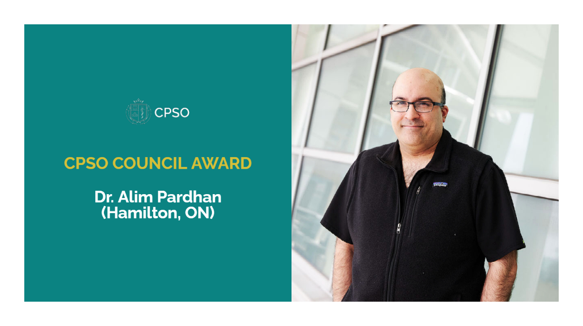 CPSO (@cpso_ca) on Twitter photo It’s now time for the #CPSOCouncilAward presentation! Celebrating the achievements and contributions of Hamilton-based #EmergencyMedicine physician, Dr. <a href="/AlimPardhan/">Alim Pardhan</a>! <a href="/CAEP_Docs/">CAEP</a> <a href="/HamHealthSci/">Hamilton Health Sciences</a> <a href="/mch_childrens/">McMaster Children's Hospital</a> <a href="/MacEmerg/">McMaster Emerg Med</a> <a href="/McMasterU/">McMaster University</a> #CPSOCouncil It’s now time for the #CPSOCouncilAward presentation! Celebrating the achievements and contributions of Hamilton-based #EmergencyMedicine physician, Dr. <a href="/AlimPardhan/">Alim Pardhan</a>! <a href="/CAEP_Docs/">CAEP</a> <a href="/HamHealthSci/">Hamilton Health Sciences</a> <a href="/mch_childrens/">McMaster Children's Hospital</a> <a href="/MacEmerg/">McMaster Emerg Med</a> <a href="/McMasterU/">McMaster University</a> #CPSOCouncil