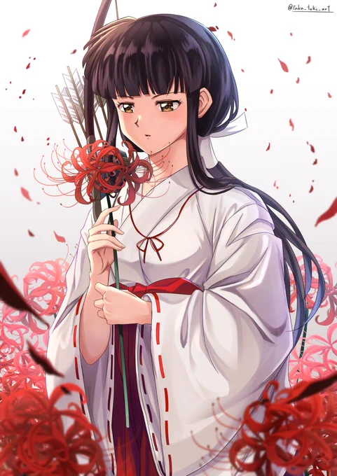 桔梗さん。
#巫女の日 