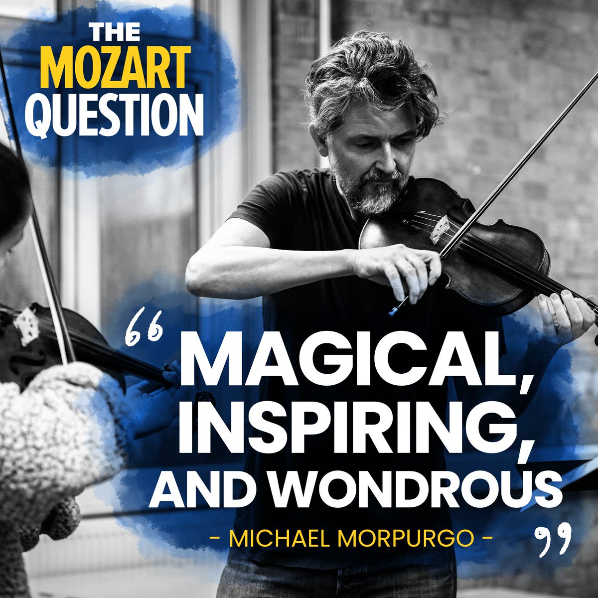 theBarnTheatre's tweet photo. The World Premiere of 'The Mozart Question' at the Barn 
21st March - 30th April.
An inspiring tale for all the family by Michael Morpurgo (author of War Horse). 
With music from Mozart to Vivaldi, come and join us for what is set to be the Barn's most powerful production to date https://t.co/D4sybBw8TK