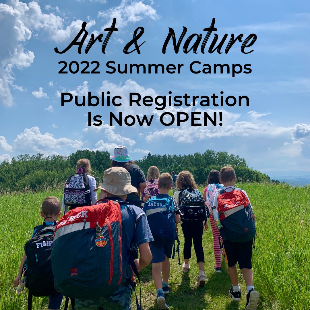 LeightonCentre's tweet photo. Registration is now open for our 2022 Art & Nature summer camps!
https://t.co/ohebQQ508W
#yycarts #abarts #explorefoothills #explorealberta #yyckids #calgarysummercamp https://t.co/G0km6ytvyJ