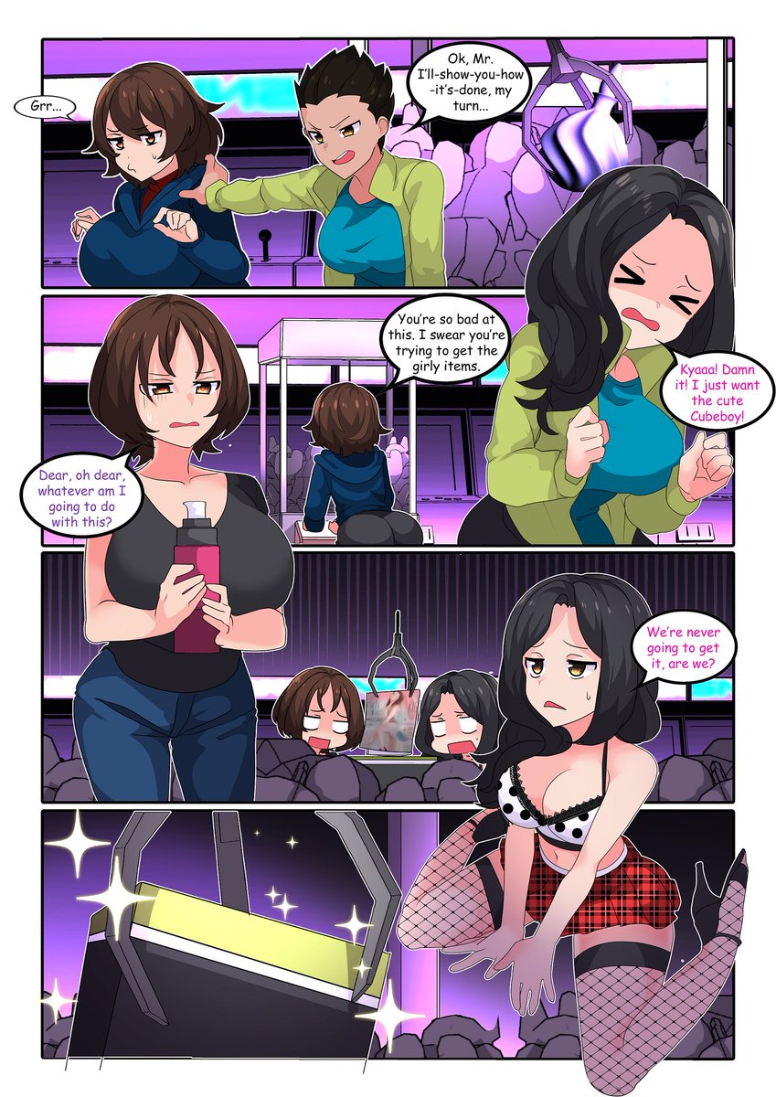 HopeTGTF's tweet photo. It was my pleasure to collaborate on this comic with my friend @ThatGuyImortal! It was illustrated for us by the wonderful Kjus (https://t.co/0SEkEDCz7N) 

Pages 1-4

#tg #tf #tgtf #tsf #genderbender #mtf #milf #brat https://t.co/zxmKtsrMVn
