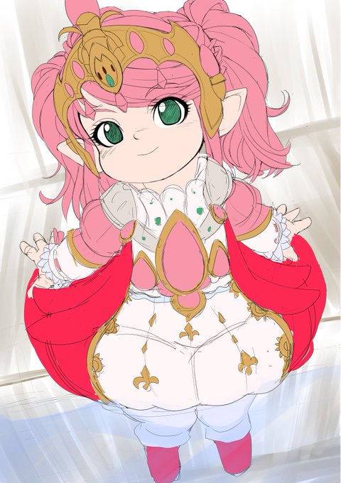 ナナモ様のラフスケッチ
気力があったらちゃんと仕上げよう…(あと反応w

描く前にキャラデザ調べてはじめて知ったんだけど、ナナモ様の髪型ってツインテールだったんだね(今更
今までズーーーーーっとポニーテールだと思ってた(^^; 