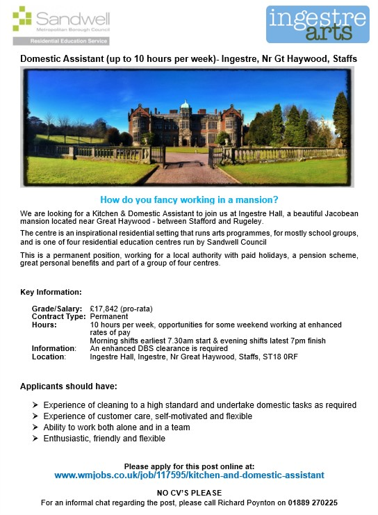 CentreFrank's tweet photo. @IngestreArts @CentreFrank @EdgmondHall @PlasGwynant @sandwellcouncil https://t.co/LZQavGDCSo