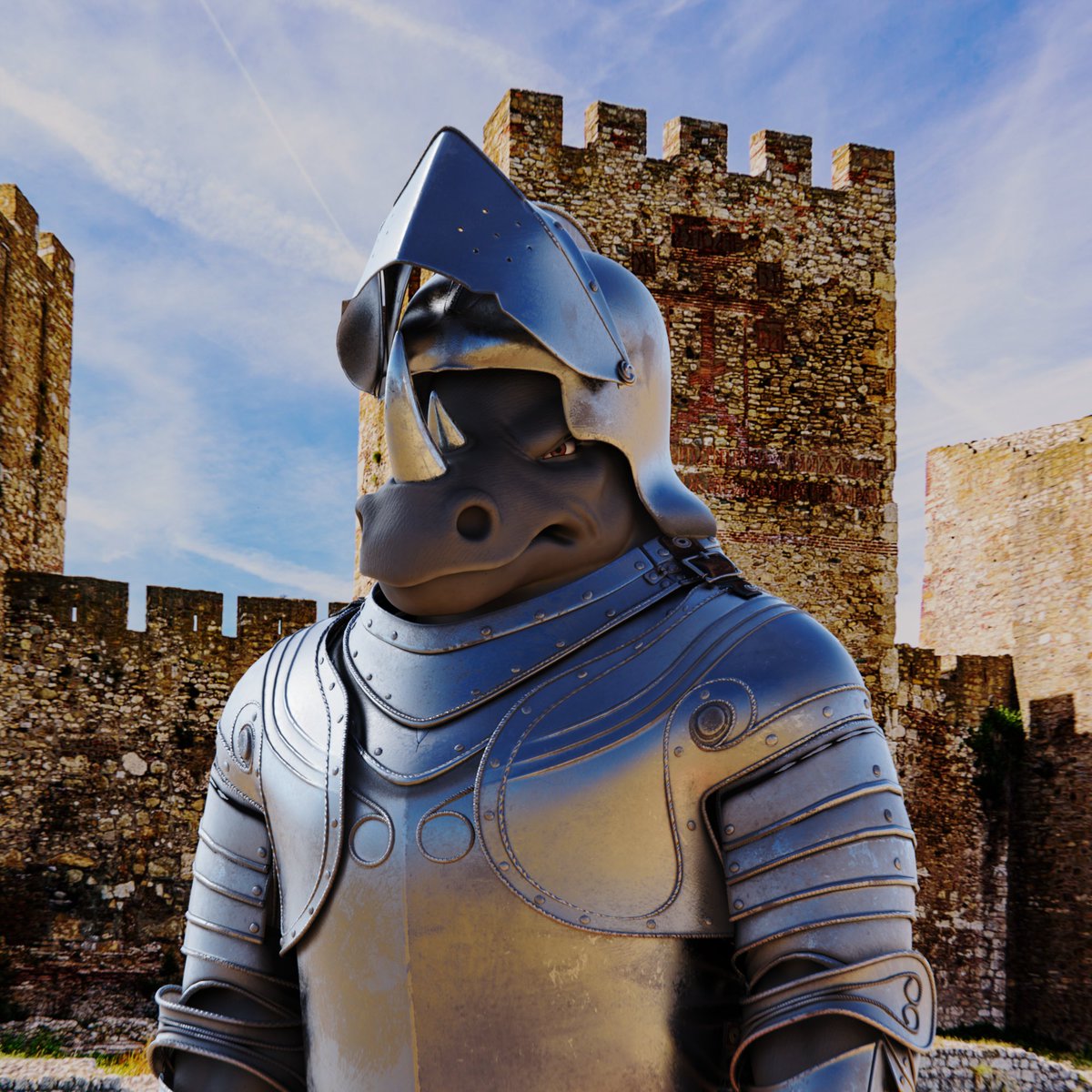 In the past, Rhinoceros used to live and roam in castles — they are called Knights Rhinos ! ⚔️ 

They are all simply unstoppable.
Come join us 👉discord.gg/rockrhinos

#Solana #SolanaNFT #RockRhinos <a href="/SolanartNFT/">Solanart - Instant Loans Now Live</a>