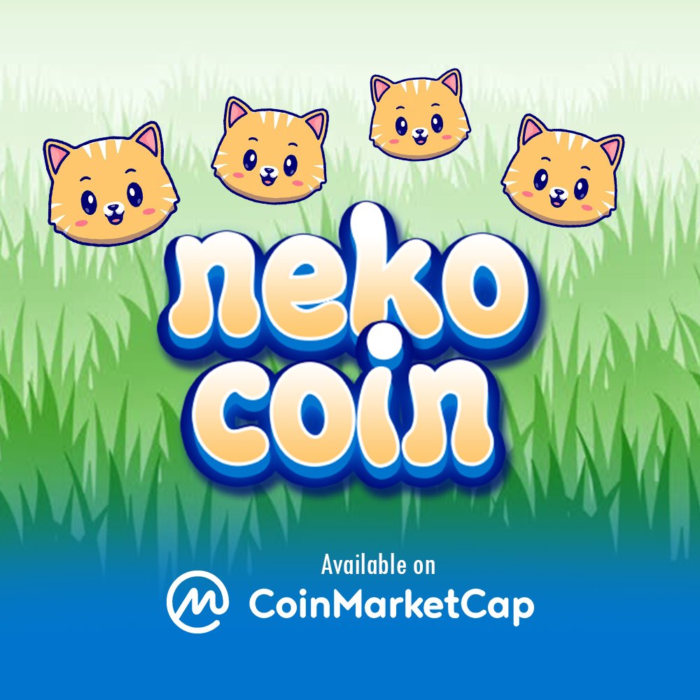 nekocoinbsc's tweet photo. We are officially live and listed on CoinMarketCap ‼️

Add Nekocoin to your watchlist and show your support, let's get trending

https://t.co/lLoQoMwEI8 https://t.co/JI89j04tGO