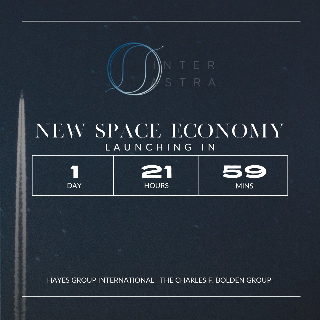 HAYESGROUP_'s tweet photo. The current landscape of the space economy is already in need of revitalization. HGI is excited to facilitate access to new opportunities to previously overlooked participants. Keep your eyes on this space. #InterAstra #Space #Equity #Leadership #DiversityMatters https://t.co/xt3JjVW3ik