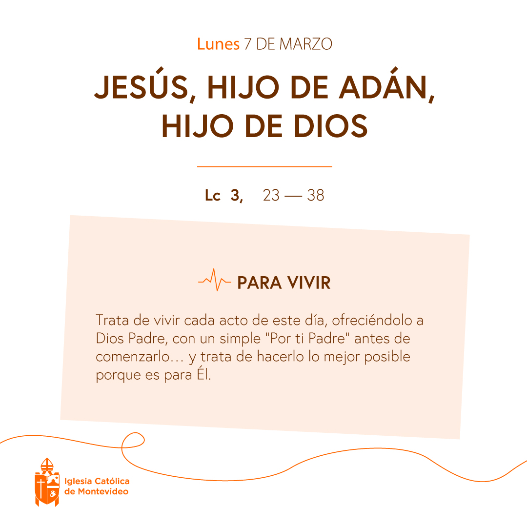 ICM_uy's tweet photo. Hoy tengamos presente en nuestra oración a los padres y madres de familia. #FelizLunes #Cuaresma https://t.co/xNx2DEyJCa