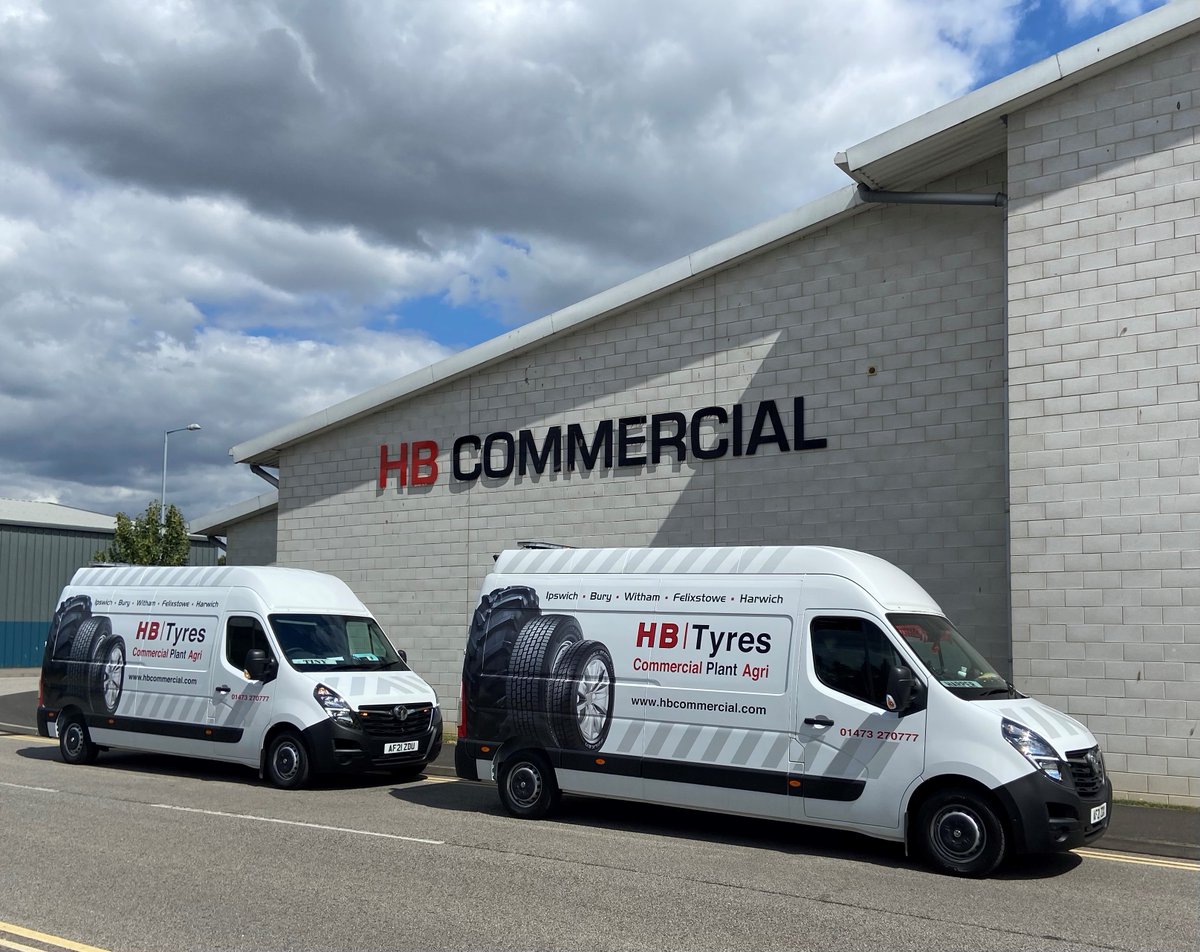 HB | Tyres by HB Commercial We have launched a new business within our group offering allmakes tyre services. HB | Tyres supply and fit allmakes tyres for Car, Van, Truck, Bus, Coach, Trailer, Agricultural, Industrial, Plant and Earth movers.