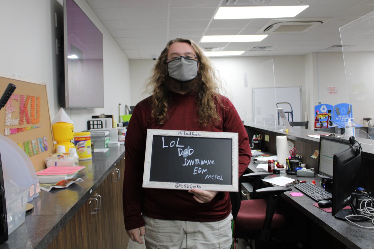 EKUGEEKS's tweet photo. This week's edition of How-I-Geek! Comment below how you geek!
#eku #ekugeeks #howigeek https://t.co/8vwNuFzrMZ
