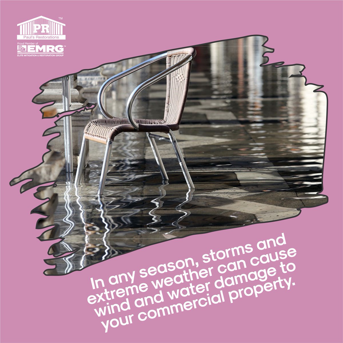 PaulsRest's tweet photo. Water infiltration to your commercial building from severe weather can compromise the building's strength, foundation, and overall structure.
-----
🌐 https://t.co/bM6eWqytc9
.
#paulsrestorations #restoration #ontariocanada #southwesternontario #hamiltonontario #hamiltonont https://t.co/2hxsXBOZz7