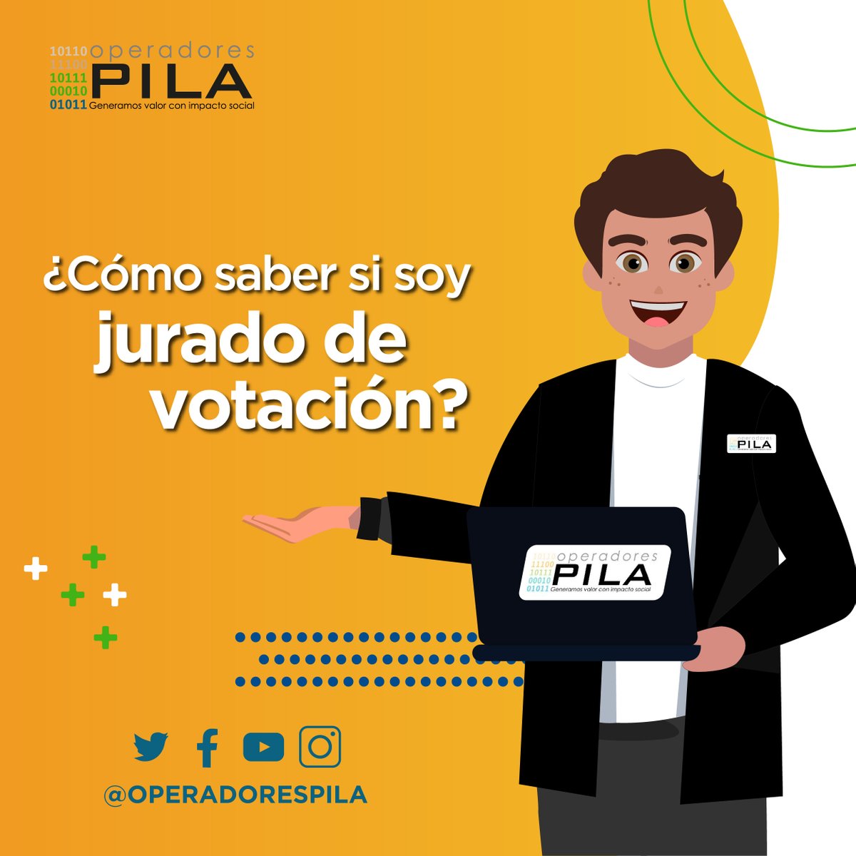 operadorespila's tweet photo. Para las elecciones del Congreso, la Registraduría ha dado a conocer a los seleccionados, en listados publicados en sus sedes y las alcaldías.

Consulta si eres jurado de votación en https://t.co/lYnK4IaI2M 

#Operadorespila #Votar #votacionescolombia #Colombia https://t.co/5FzZt5tLwI
