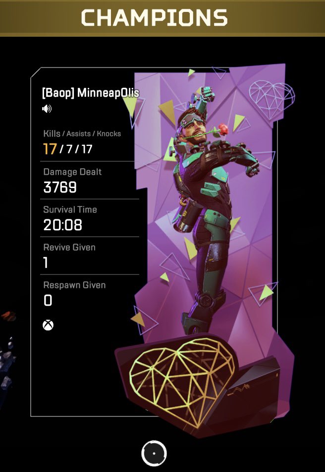 DayvuCreations's tweet photo. Entire Apex community: Don’t use Mirage in ranked 😠 you’re hurting your team…

Me in Diamond lobbies (with a month+ still left in the split) 🙃: https://t.co/a3p8oojOWH