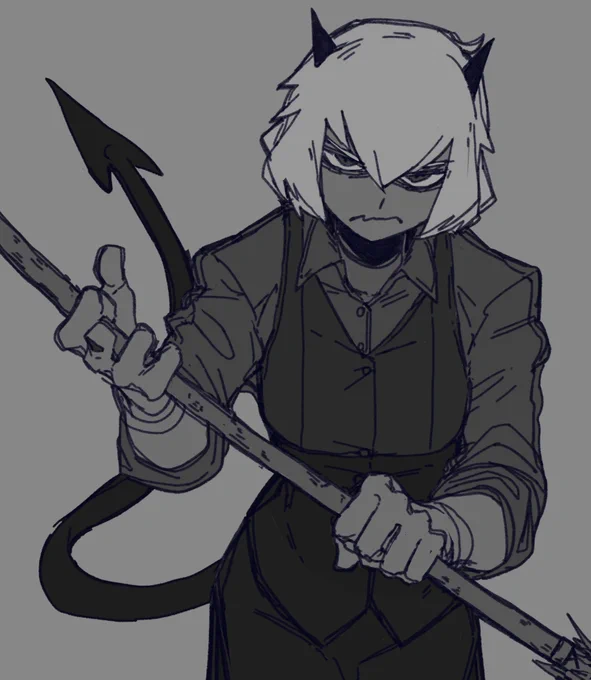 ペンのテスト
 #Helltaker 