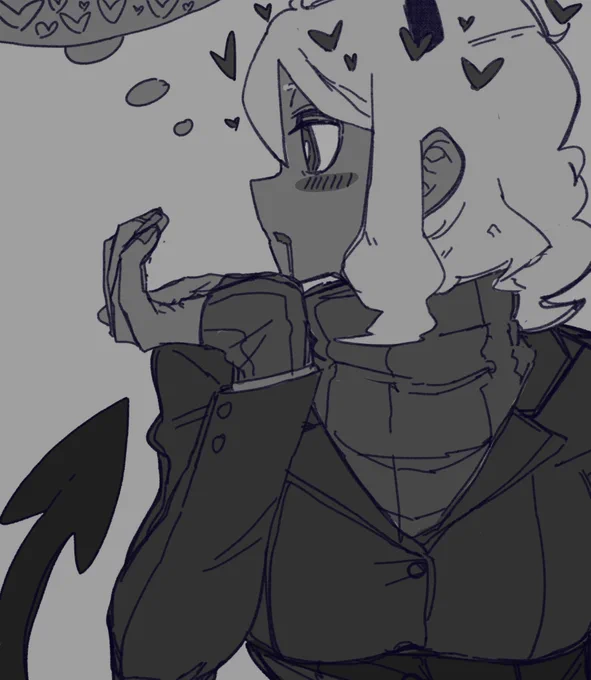 ペンのテスト
 #Helltaker 