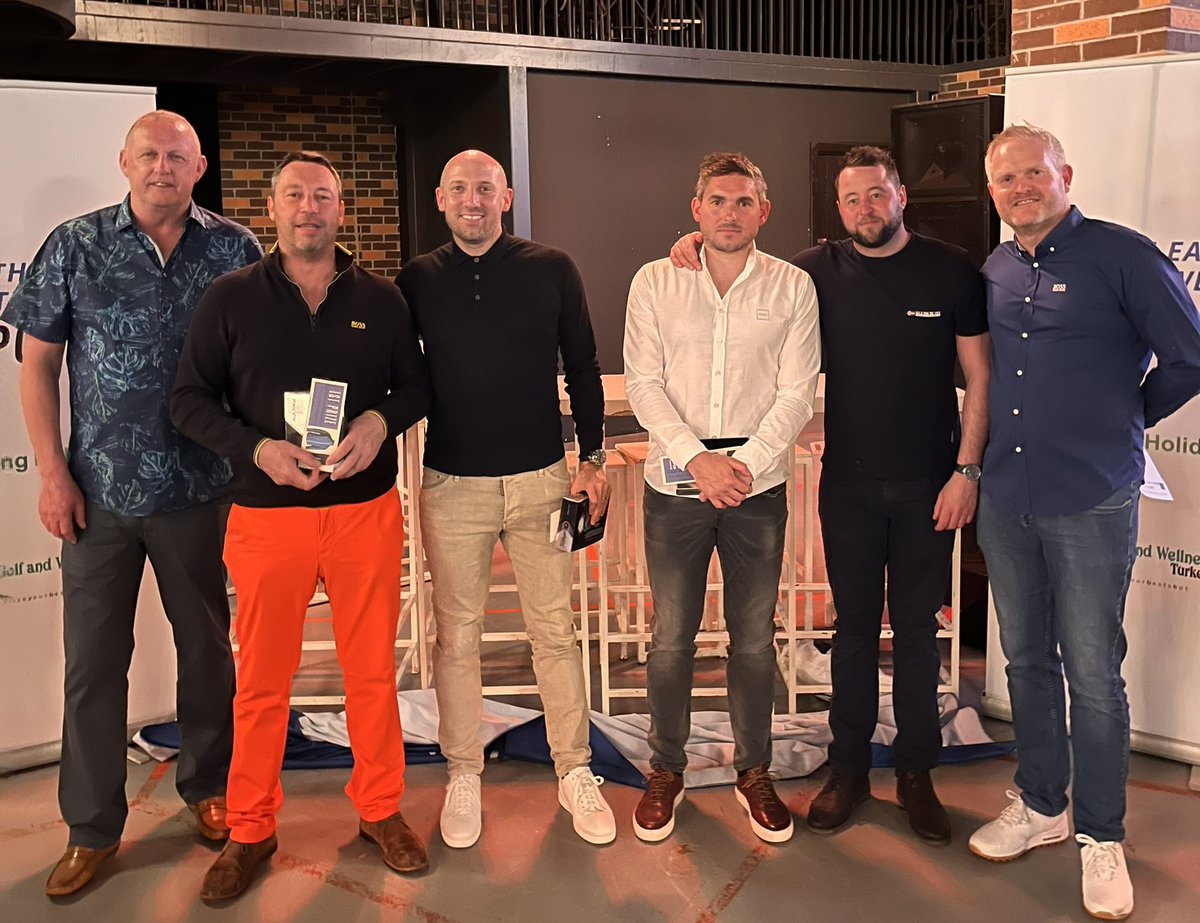 nenwpga's tweet photo. A beautiful day saw @JamesWilson148 win the 2022 Turkey 🇹🇷 ProAm with scores of 36,41,33 and 37 for a 3 under par total of 147pts

The team event also went to the wire, but the eventual winners were Team Matt Daley with scores of 83,86,79 and 85 for a 45 under par total of 333pts https://t.co/I0XLkNrtmL