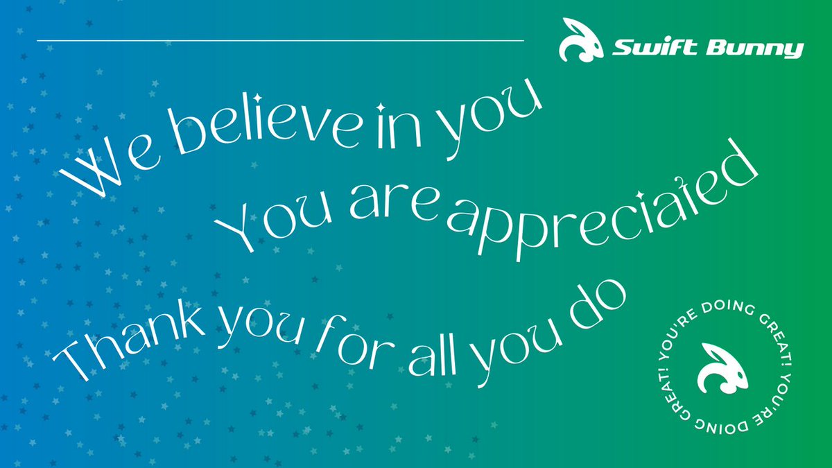 goswiftbunny's tweet photo. It's #employeeappreciationday and we are celebrating EVERY person who works in the #multfamily industry. We appreciate your efforts today and EVERYday! Thank you for all you do for your residents, your teams and for our world! https://t.co/Ajo1vqQF4S