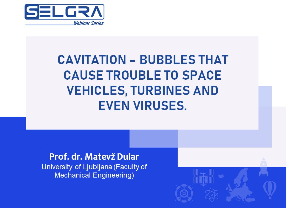 We’re coming back with our webinar series ! Our next speaker, Prof. dr. Matevž Dular (University of Ljubljana, Faculty of Mechanical Engineering) will introduce the issue of a cavitation phenomenon. Watch live on 25th of March ! 🚀

⭐️Registration: forms.gle/StAQP9mEfDxT7Q…
