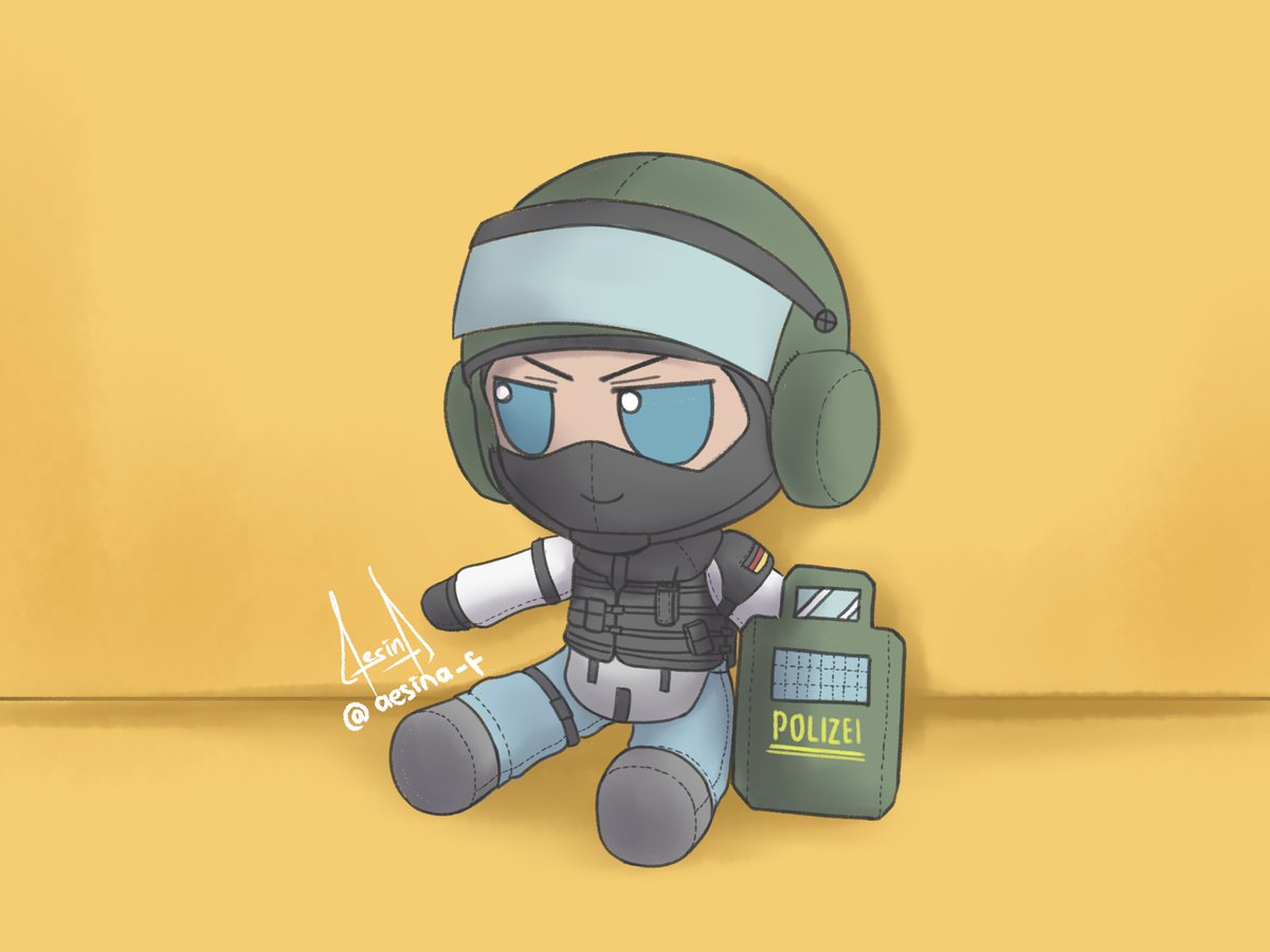 #DailyBlitz 7 (1st week!)
Finally a Fumo (plush) Blitz as suggested by Marius :D
About who's plush is this is yours to imagine ;)

#R6S #RainbowSixSiege #R6Community