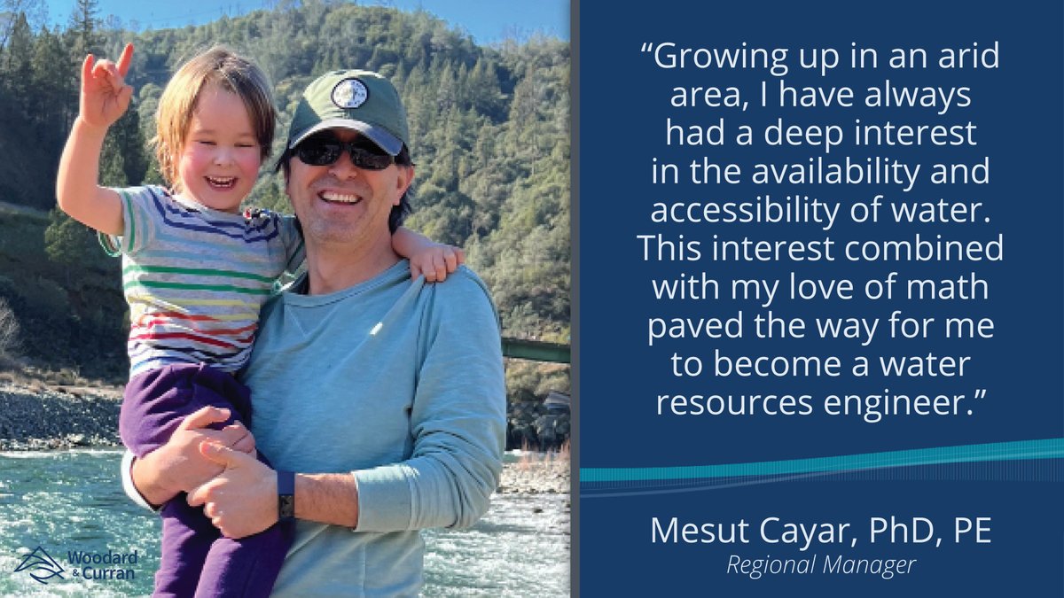 eback17's tweet photo. This is a great spotlight on my colleague Mesut Cayar on why he chose to become an engineer! #WoodardCurran Way to go Mesut. #Eweek22 https://t.co/HYtVQs4bcJ