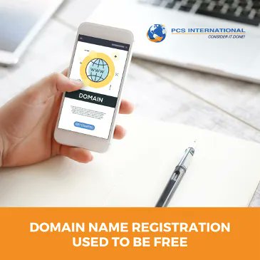 PCSINTL's tweet image. #funfactsfriday 🥳

Way back when people didn’t realize how huge the internet would be, registering a domain name was free until 1995.

When a fee was introduced, it was high! Prices were typically $100 for two years of registration.

Have you registered yours?