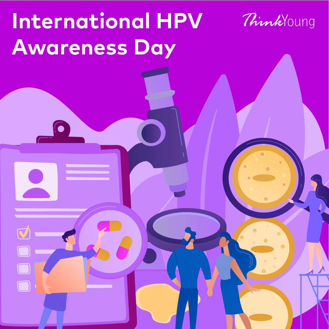 ThinkYoungNGO's tweet photo. It’s International #HPVAwarenessDay!

Did you know #HPV causes 1 in 20 #cancers worldwide?

Young people are key agents of change raising awareness to prevent and eliminate #cervicalcancer

🧪 Science is clear: #HPVelimination begins with screening and vaccination. #OneLessWorry https://t.co/vhZdmrsyPx