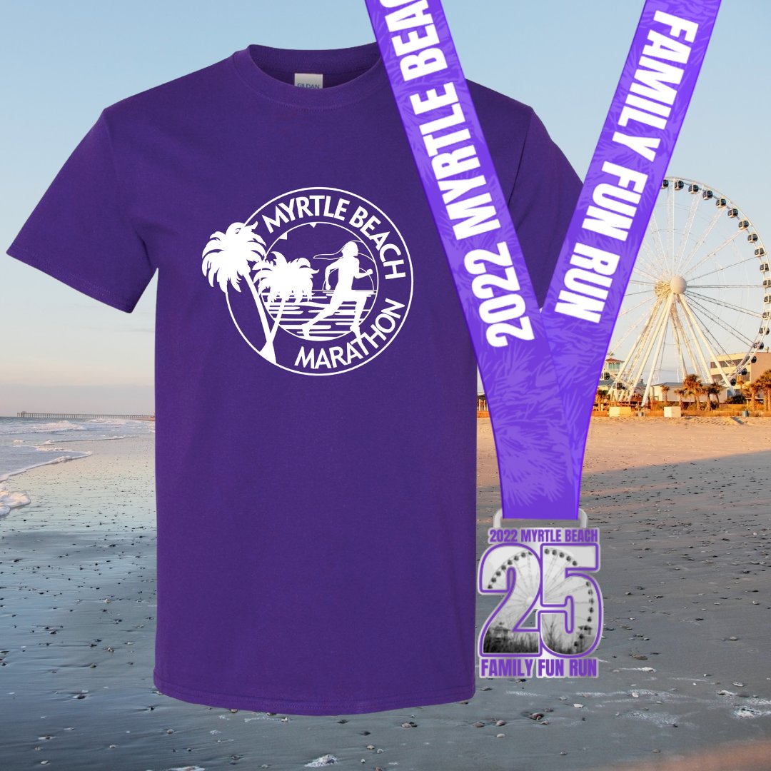 Friendly reminder that the Family Fun Run starts Saturday, March 5 at 1 PM in the Pelican's Stadium Parking Lot, and will finish at the same Finish Line as all other races. Shirts will be available for pick-up near the start line and medals will be handed out at the finish line!