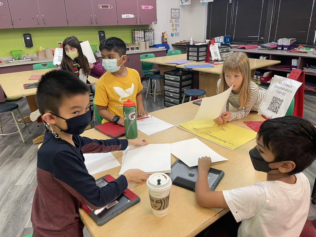 We loved our extra session w/<a href="/gonkadaniel/">Daniel Gonka he/him</a> for a cross-curricular connection between Art/Social Studies/SEL! Mr. Gonka put together a great lesson that tied our knowledge of symbols &amp; identity into an art activity where Ss created symbols to represent themselves! <a href="/BarbaraRose220/">Barbara Rose Elementary School</a>