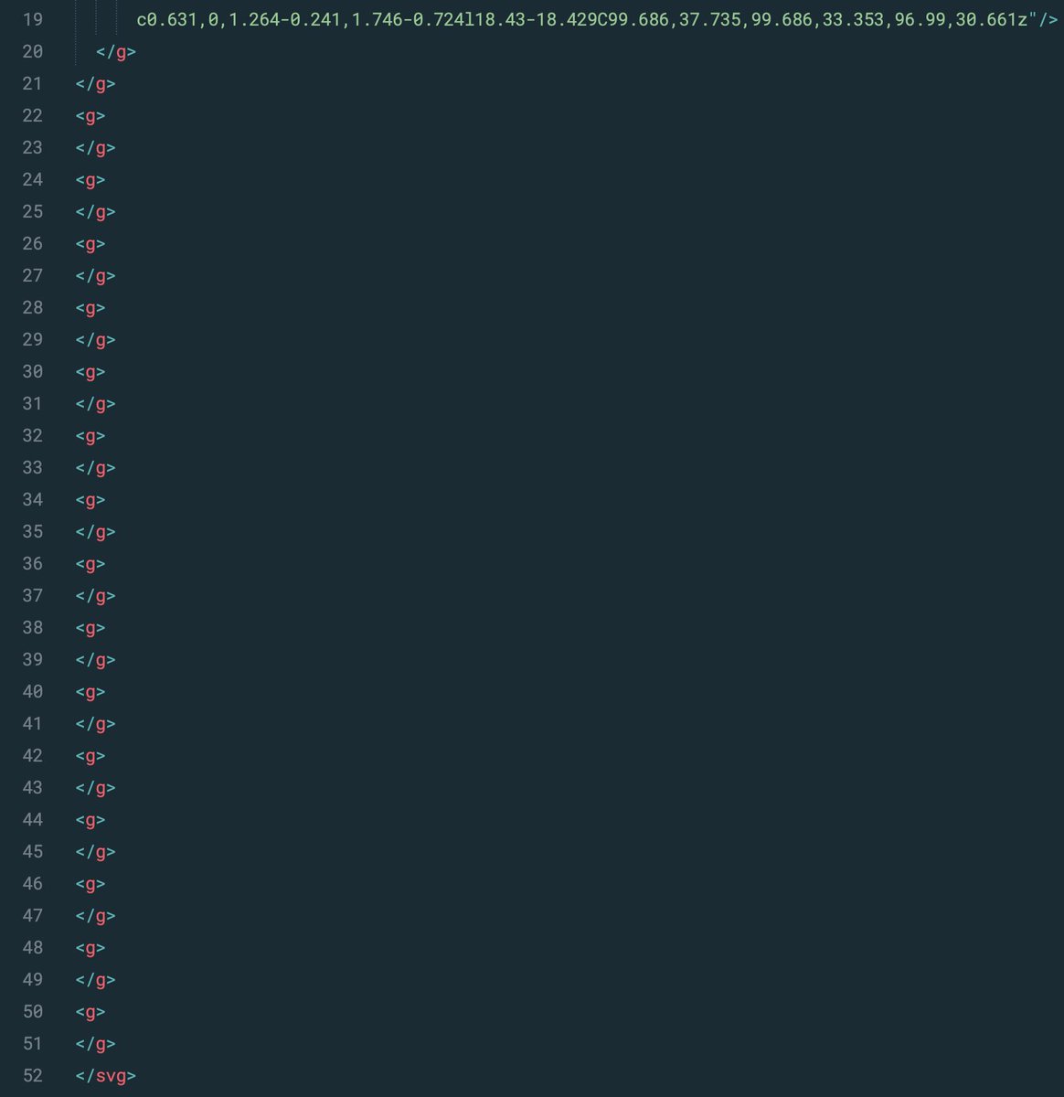 If your SVGs look like this we can never be friends