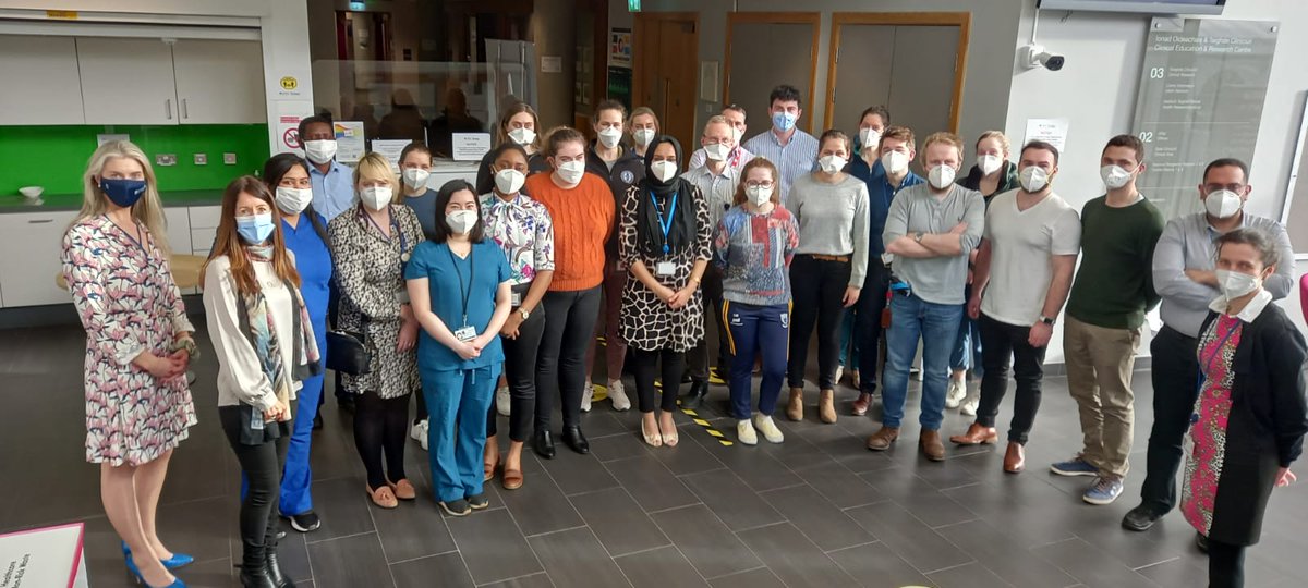 HSEMidWest's tweet photo. We were delighted to host a one-day practical workshop on Point of Care Ultrasound (PoCUS) in @CERC_UHL yesterday as part of the Sylvester O’Halloran 2022 conference.

NCHDs were trained using live demonstrations as part of the hands-on learning experience.

#SOH2022 https://t.co/JVGpvbZJh9