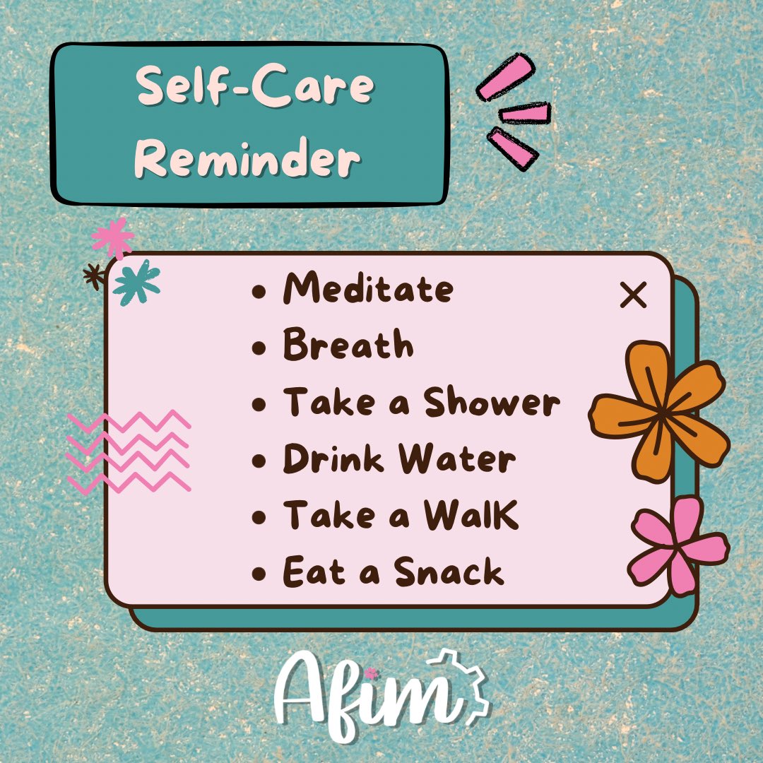 afimuprm's tweet photo. #SelfCareFriday | You made it! Weβre proud of you! These past few weeks have been quite hectic, so we encourage you to take a break and relax. You deserve it π
.
.
.
#AFIM #AFIMUPRM #UPRM #selfcare https://t.co/GIuRgTxyUx