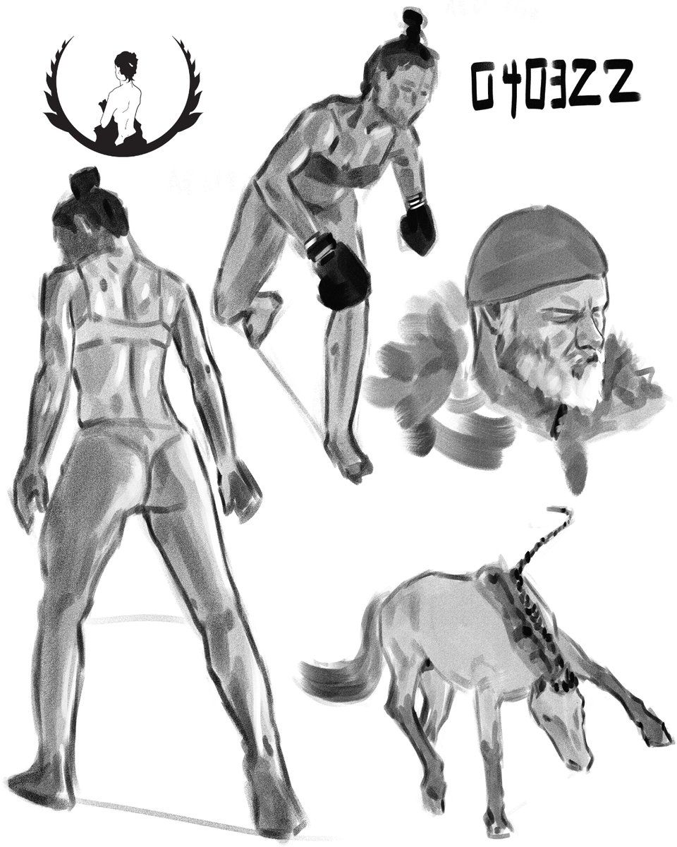 LeneSaethre's tweet photo. Daily Warmup 040322

#sketch #drawing #practice #art #illustration https://t.co/7cZzzFgSEh
