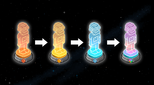 HabboNFT's tweet photo. So, about those Holo Steampunk NFTs...

🥉 ANYONE with a valid Metamask wallet can get a bronze one.
🥇 Eligible Habbos can get a gold one.
💎 ALL avatar and portrait holders get airdropped diamond.
🌈 And you'll have to craft the rainbow one 😉

More news soon 🤓 https://t.co/3yIShWM1Ps