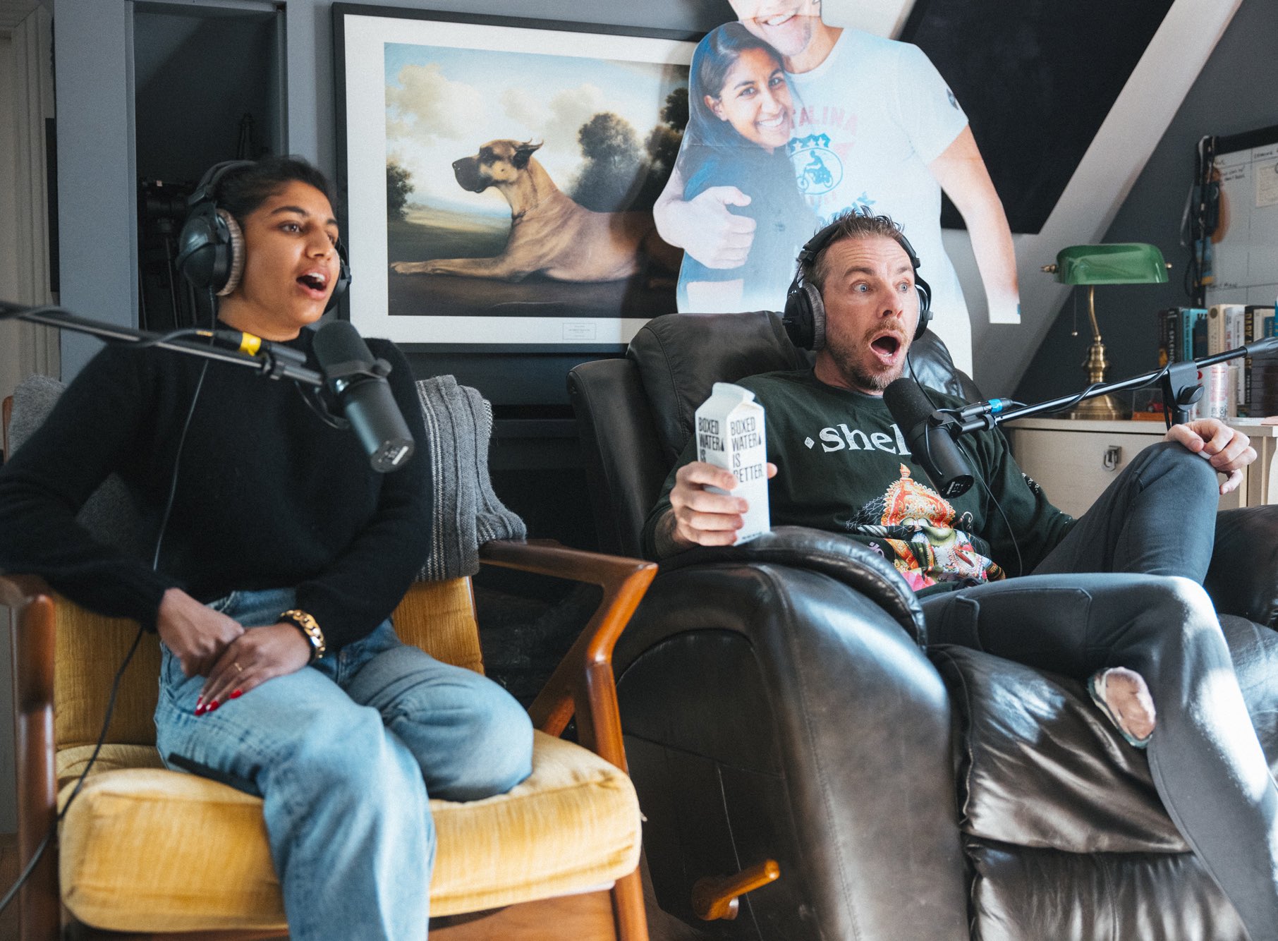 Armchair Expert Podcast on Twitter "In attic ARMCHAIRED & DANGEROUS