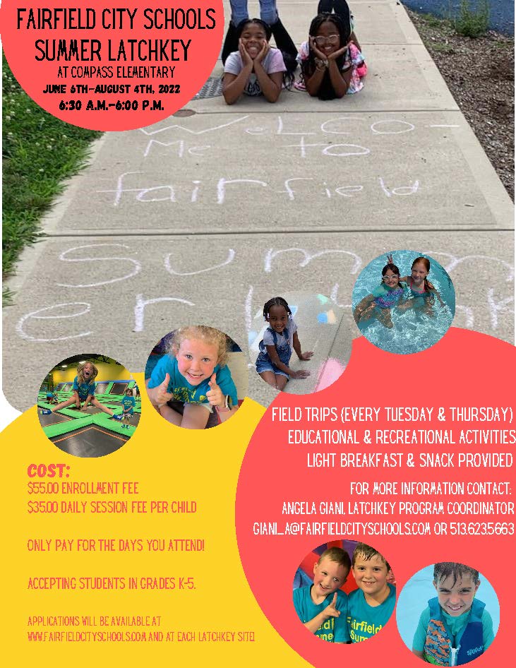 Fairfield City Schools on Twitter "More summer info for parents from