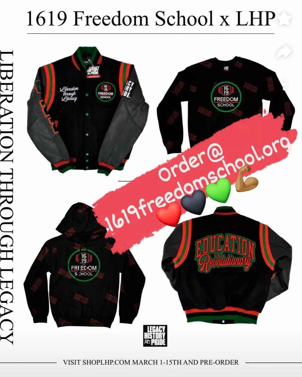 sheritta37's tweet photo. Get your Freedom School Gear limited time to order! https://t.co/n4HeaXgcJq
