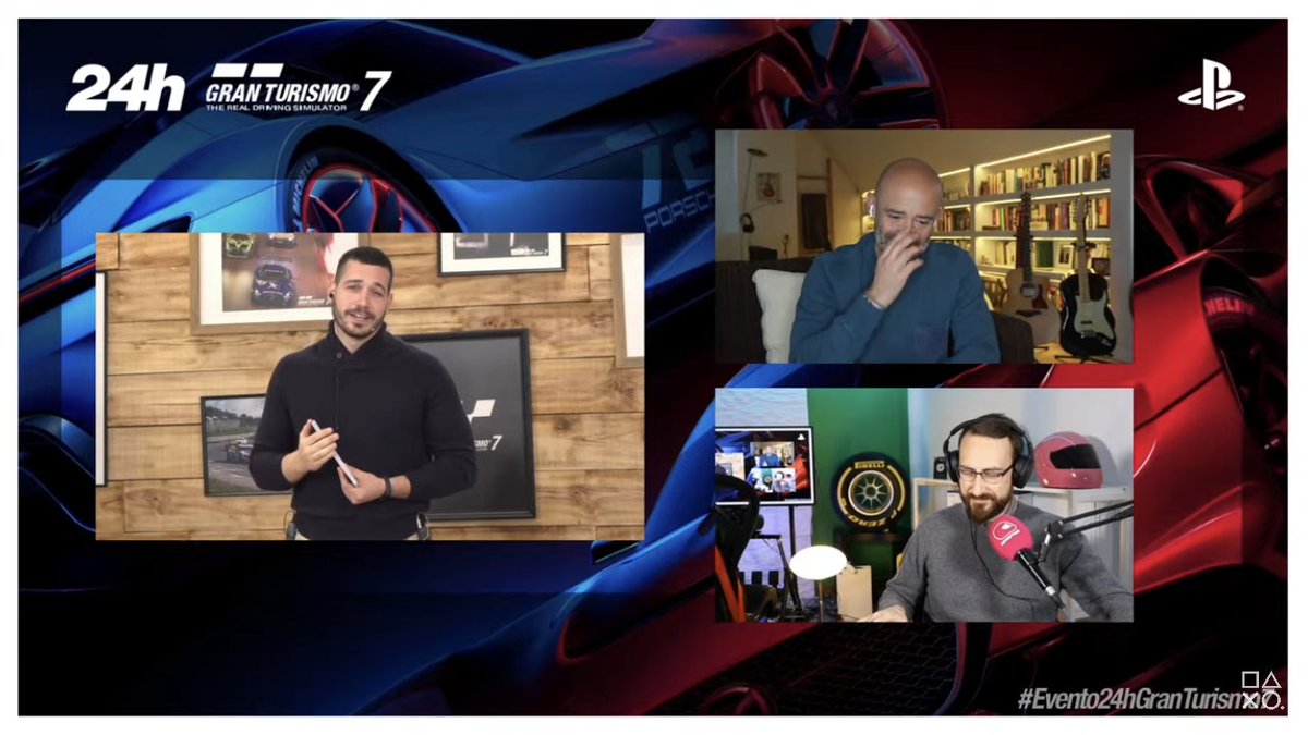 🔴 Nuestros <a href="/alobatof1/">Antonio Lobato</a> y <a href="/crosaleny/">Cristóbal Rosaleny</a> de nuevo en directo para retransmitir el #Evento24hGranTurismo7.

¿Dónde? 👇👇👇
soymotor.com/coches/noticia…

<a href="/PlayStationES/">PlayStation España</a> <a href="/thegranturismo/">Gran Turismo</a>