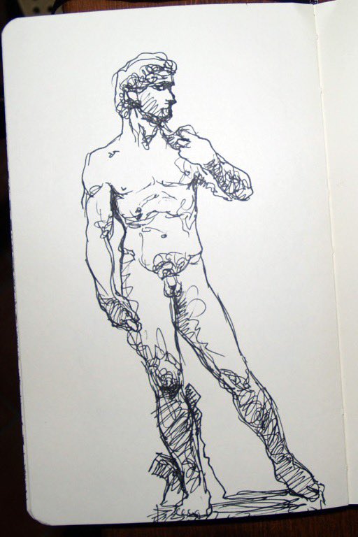 15 years ago to the day I was in the Accademia in Florence hanging with Dave. 
