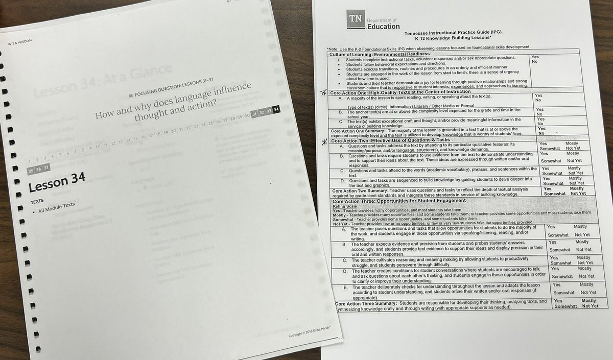 So proud of our middle school leaders for engaging in deepening content knowledge with #HQIM and TN-IPG. Such rich &amp; worthy discussion about high impact instructional strategies! <a href="/NIETteach/">National Institute for Excellence in Teaching</a> <a href="/TNedu/">TN Dept of Education</a> <a href="/greatminds/">greatminds</a> <a href="/scottlangford72/">Scott Langford</a> #leaderslearnfirst #ROCvision