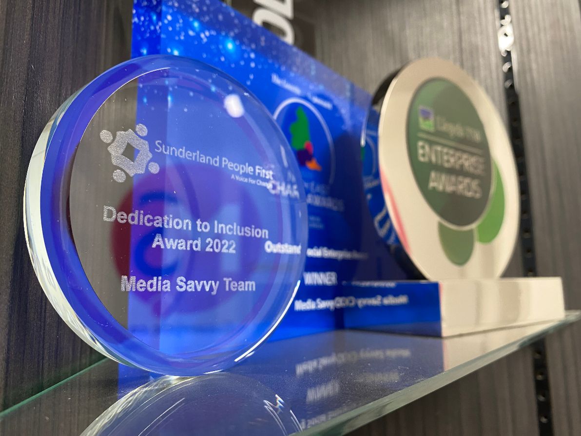 We LOVE working with the legends that are <a href="/SunPeopleFirst/">Sunderland People First</a> , they exist to help improve the lives of others and it's always a pleasure.

They have awarded us with the 'Dedication to Inclusion Award 2022'.

Thank you so much.

#Award #ThankYou #Sunderland #WeAreMediaSavvy