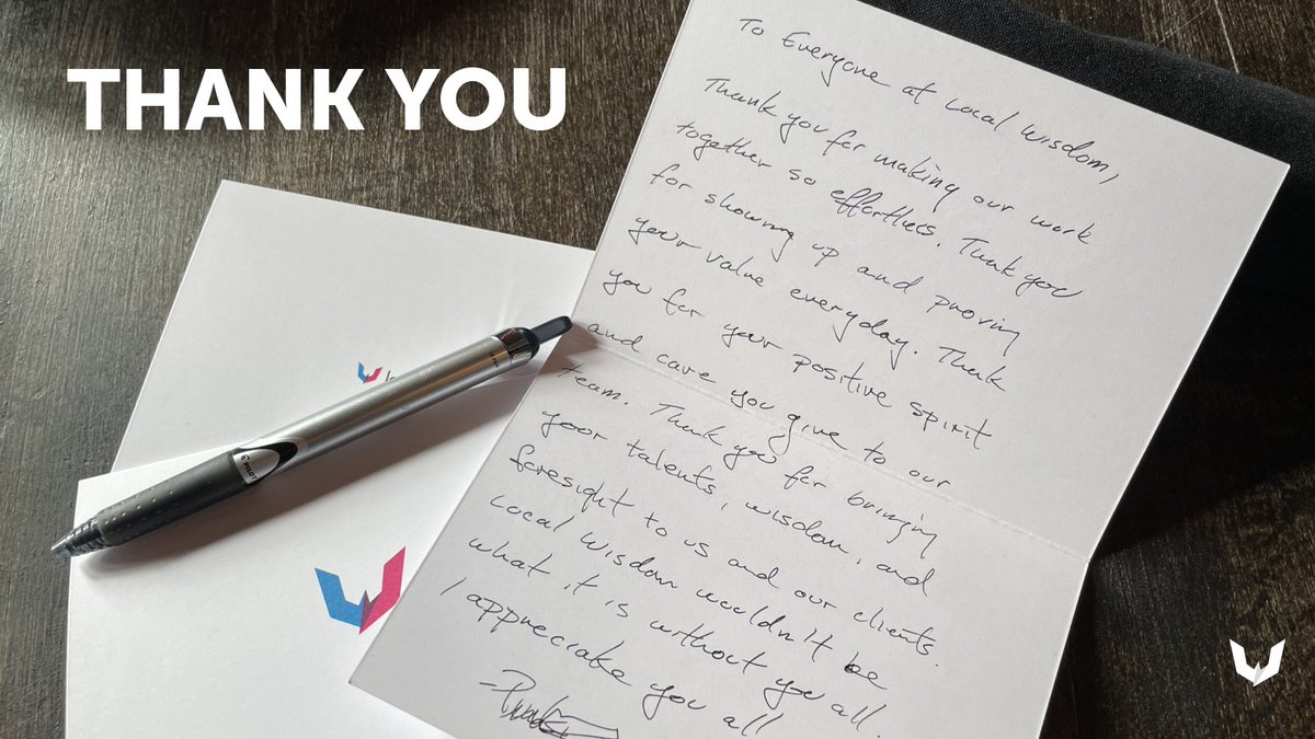 Local Wisdom would be nothing without the creatives, coders, and communicators working together to build a culture that allows us to make great things happen! Today we want to take the time to thank our employees for everything they do. 🙏 ❤️

#EmployeeAppreciationDay