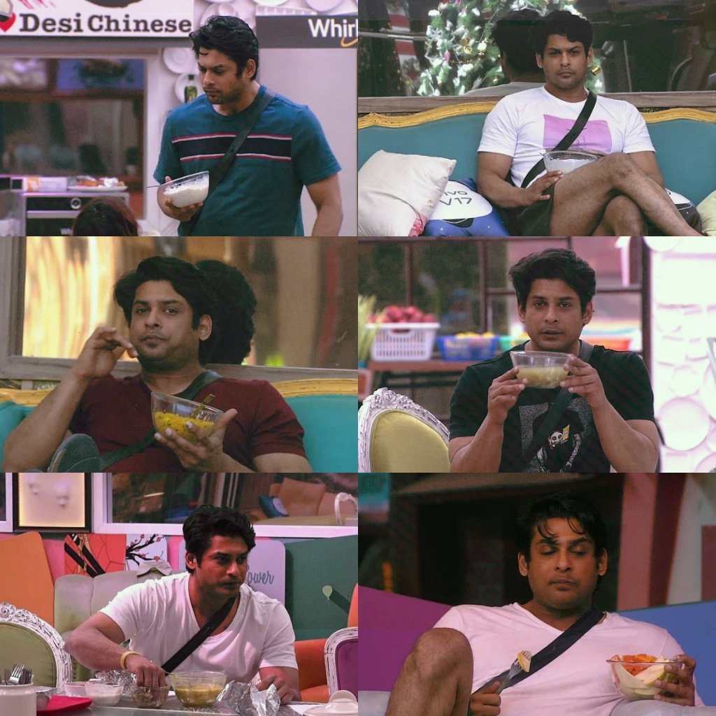 - sidharth with his favorite weapon