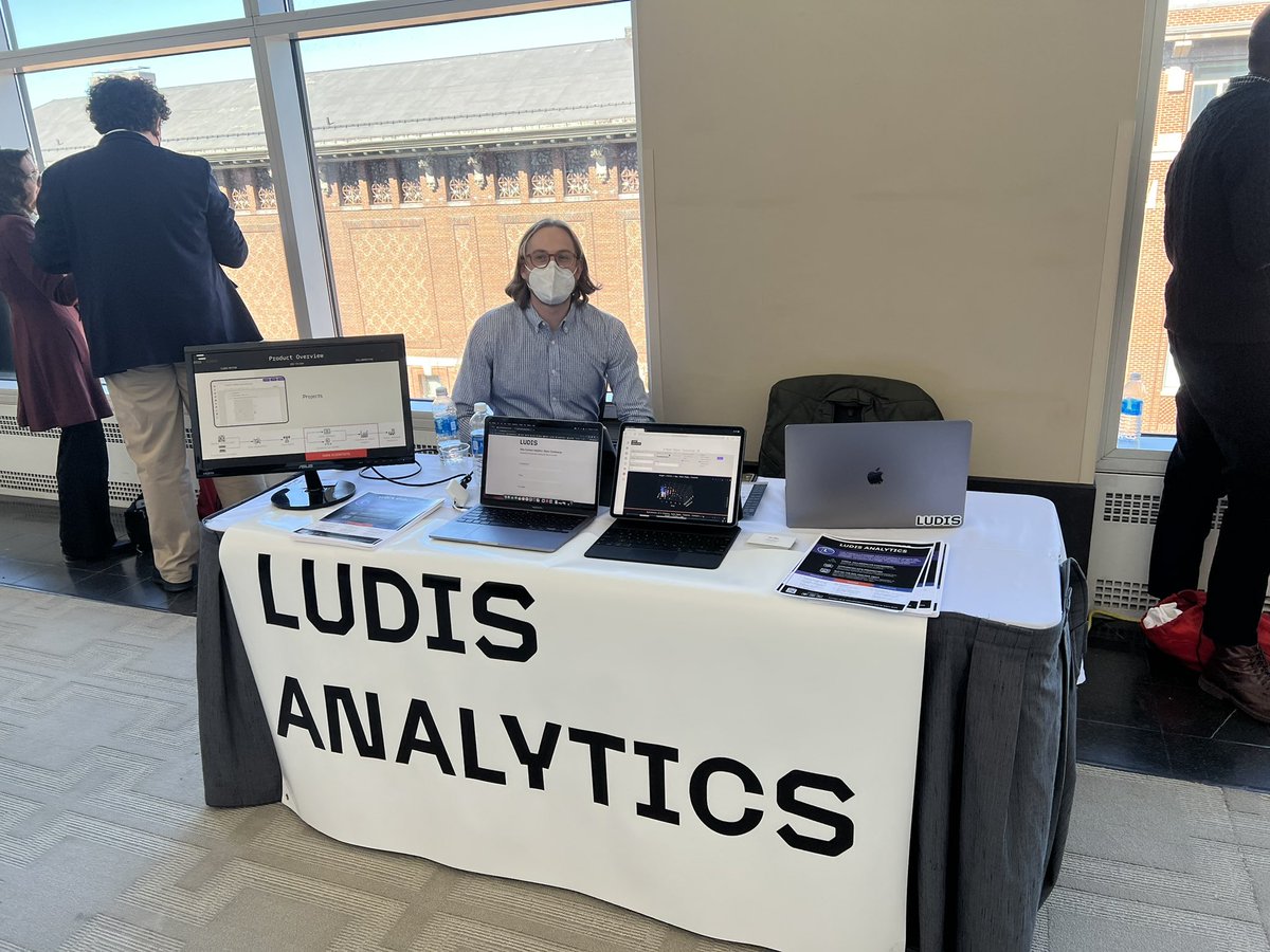 LudisAnalytics's tweet photo. Presenting at the @SloanSportsConf by @MIT - stop by our booth to see how we make all data easy to use for enterprises. https://t.co/Gu9MeL4c9i