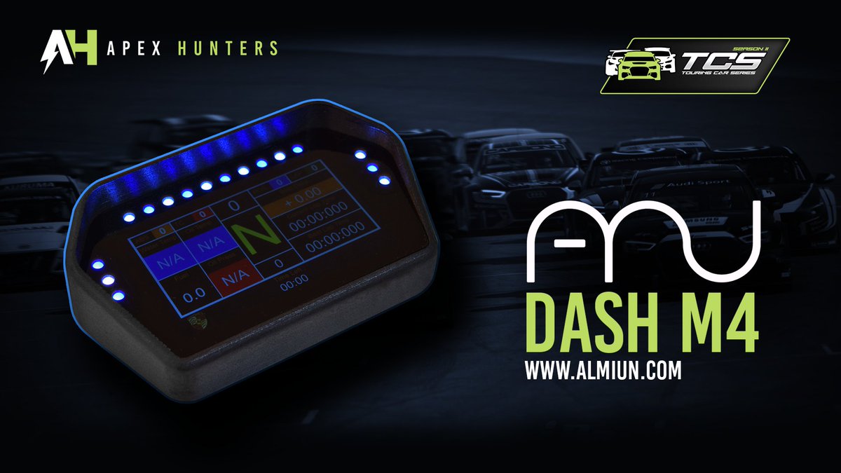 Apex__Hunters's tweet photo. 🔥ÚLTIMAS NOTÍCIAS🔥
Tenemos nuevo sponsor para la fase final del #TCSERIES.
Los chicos de @Almiun_ nos traen este espectacular Dashboard M4 valorado en 250€ para el vencedor del campeonato.
El próximo martes estaremos en Knockhill para vivir la 1a Ronda de la fase final! https://t.co/20bFFNpeZS