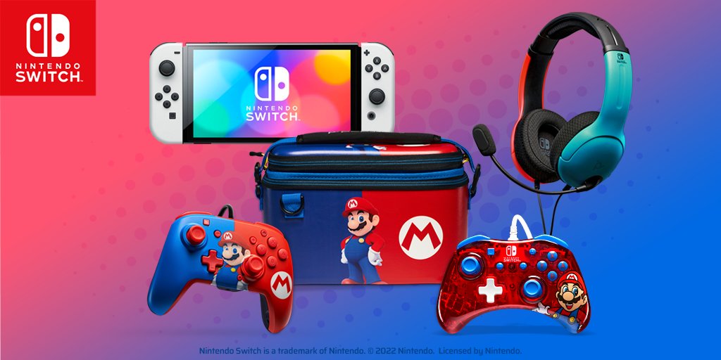 PDPgaming's tweet photo. We’re celebrating MAR10 Day in a big way. One lucky gamer will win this Nintendo Switch prize pack during our MAR10 Day Giveaway!

https://t.co/Q1smghyh1y

#PDPGaming #MarioDay #MAR10Day #SuperMario #NintendoSwitch #Nintendo #Giveaway https://t.co/6WB5oqG12G