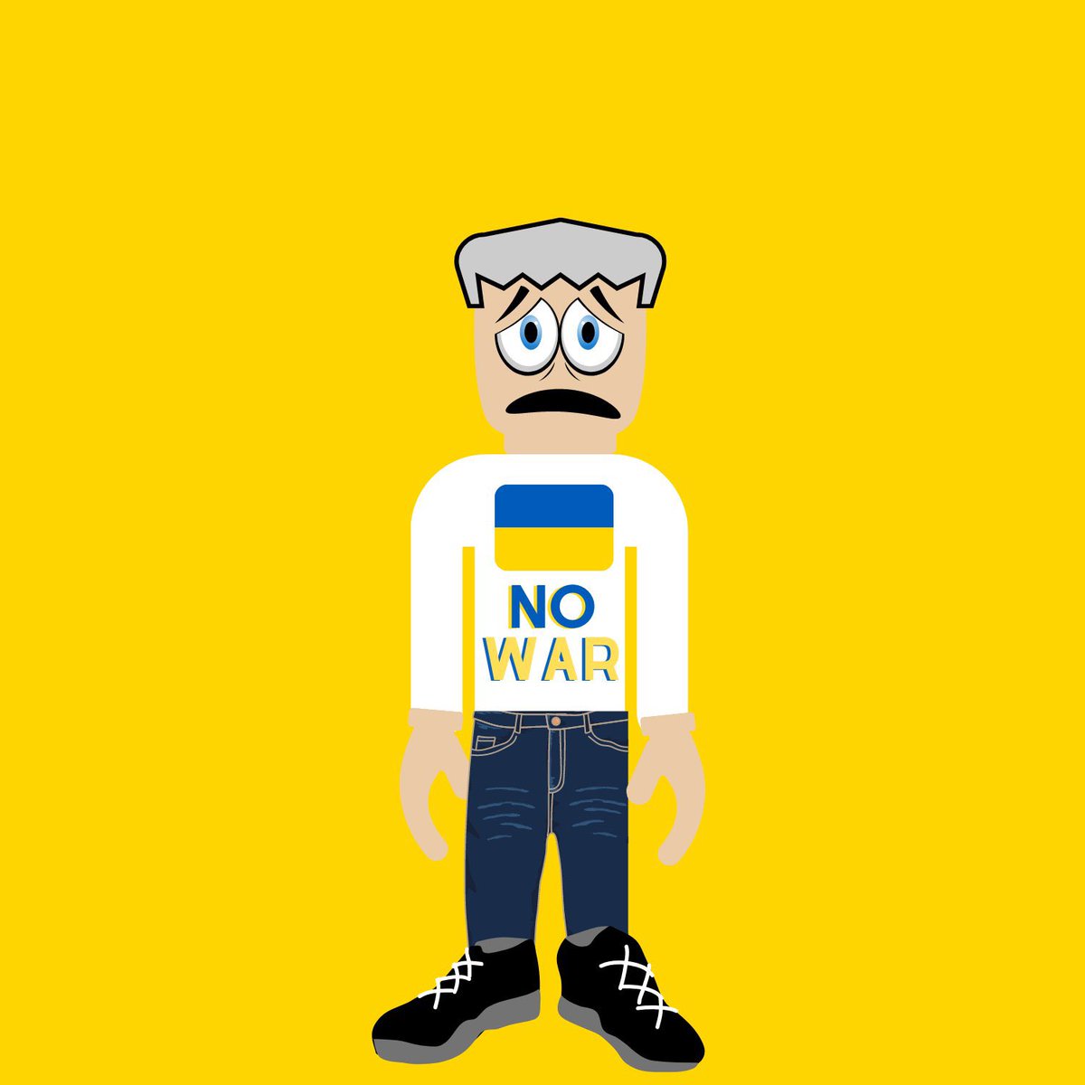 No War Please! Let's help Ukraine! 50% of NFTS sales will be donated to Ukraine's official crypto wallet, share to the fullest with friends and celebrities! We will!!!! Link in bio #NFTs #cryptoukraine #NoWar #Ukriane <a href="/Ukraine/">Ukraine / Україна</a> <a href="/elonmusk/">Elon Musk</a> #cryptoukraine #NFTCommunity